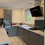 cuisine bois et anthracite