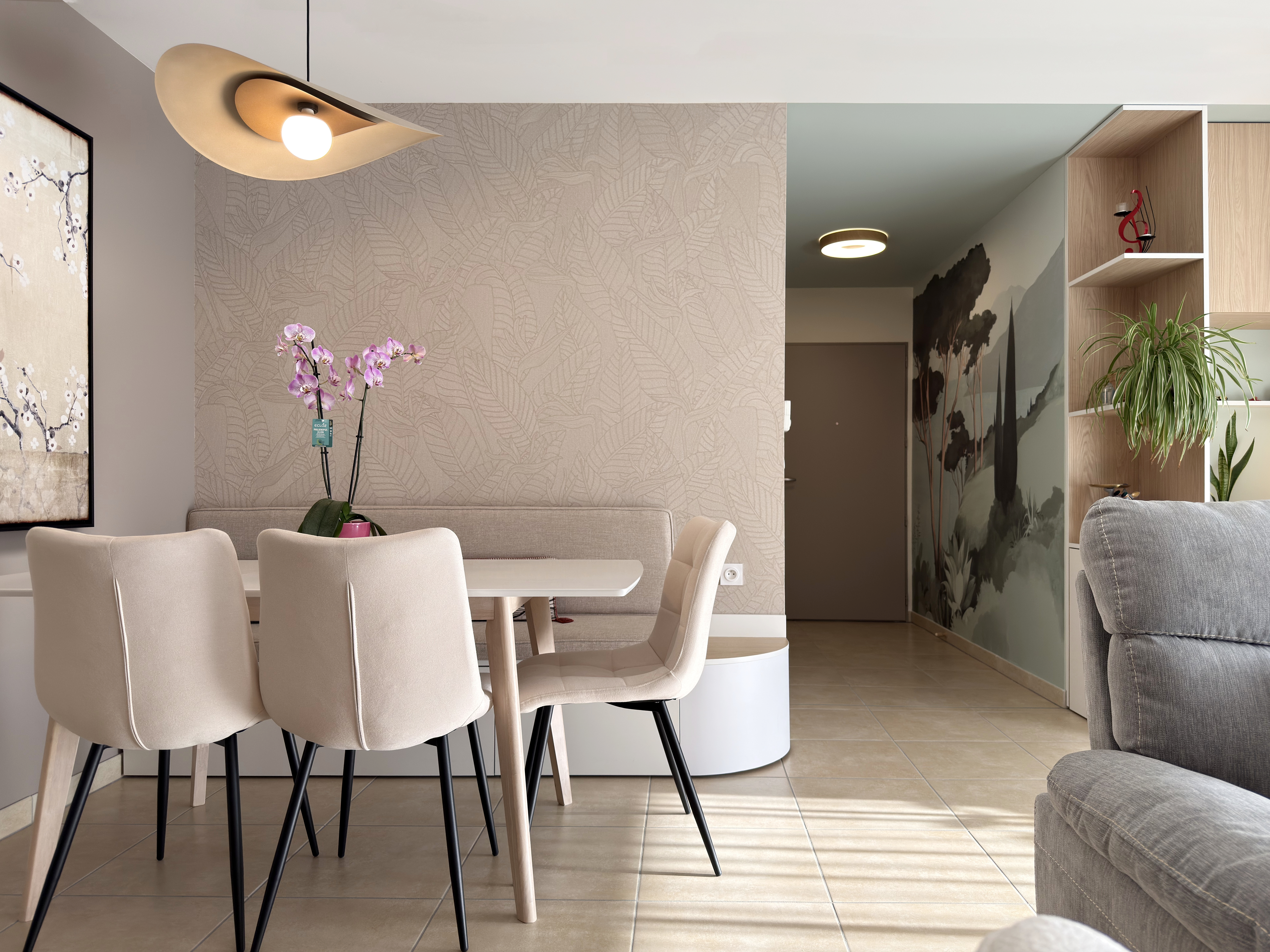 espace repas appartement