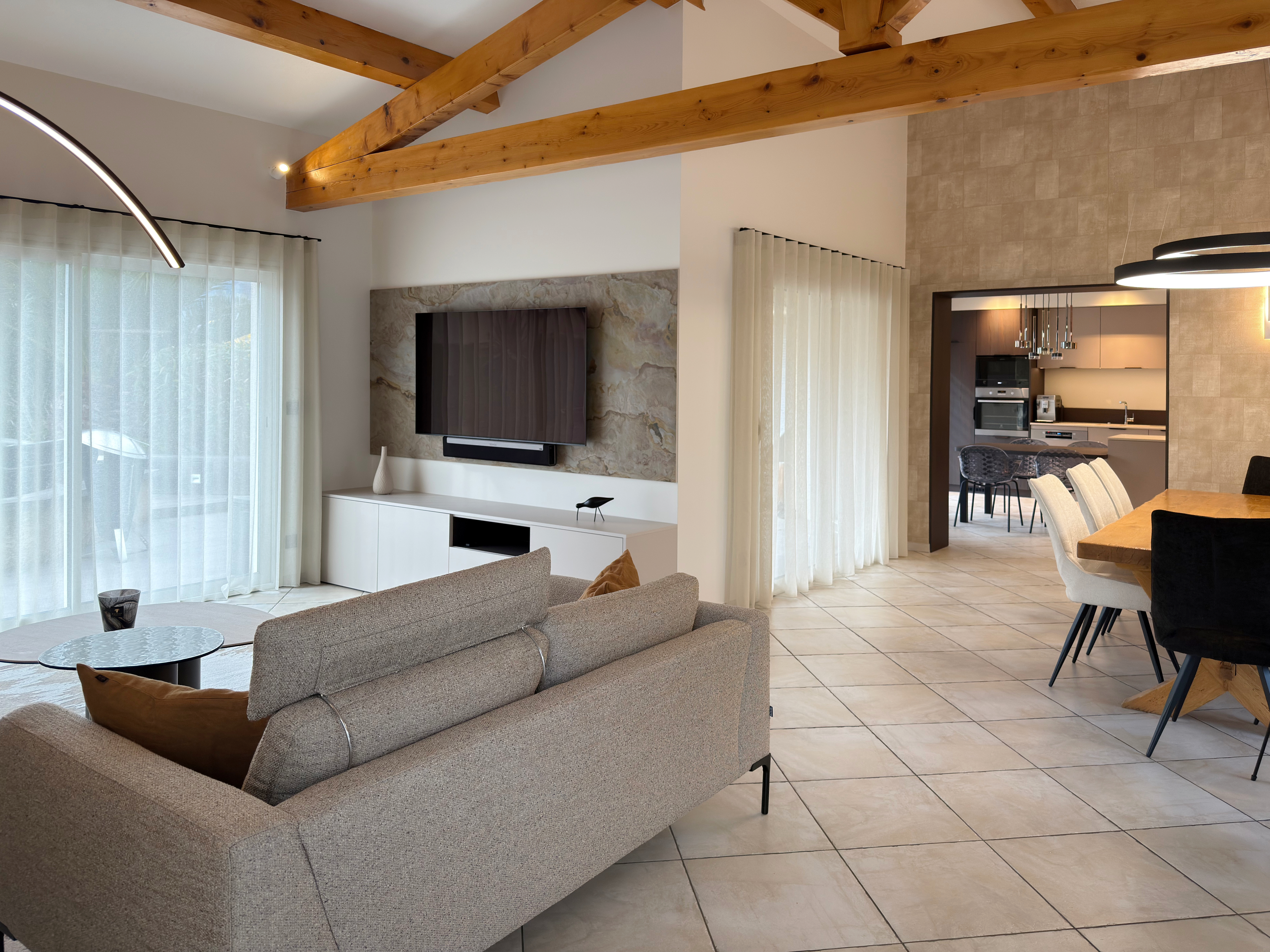 maitrise d'oeuvre salon salle à manger