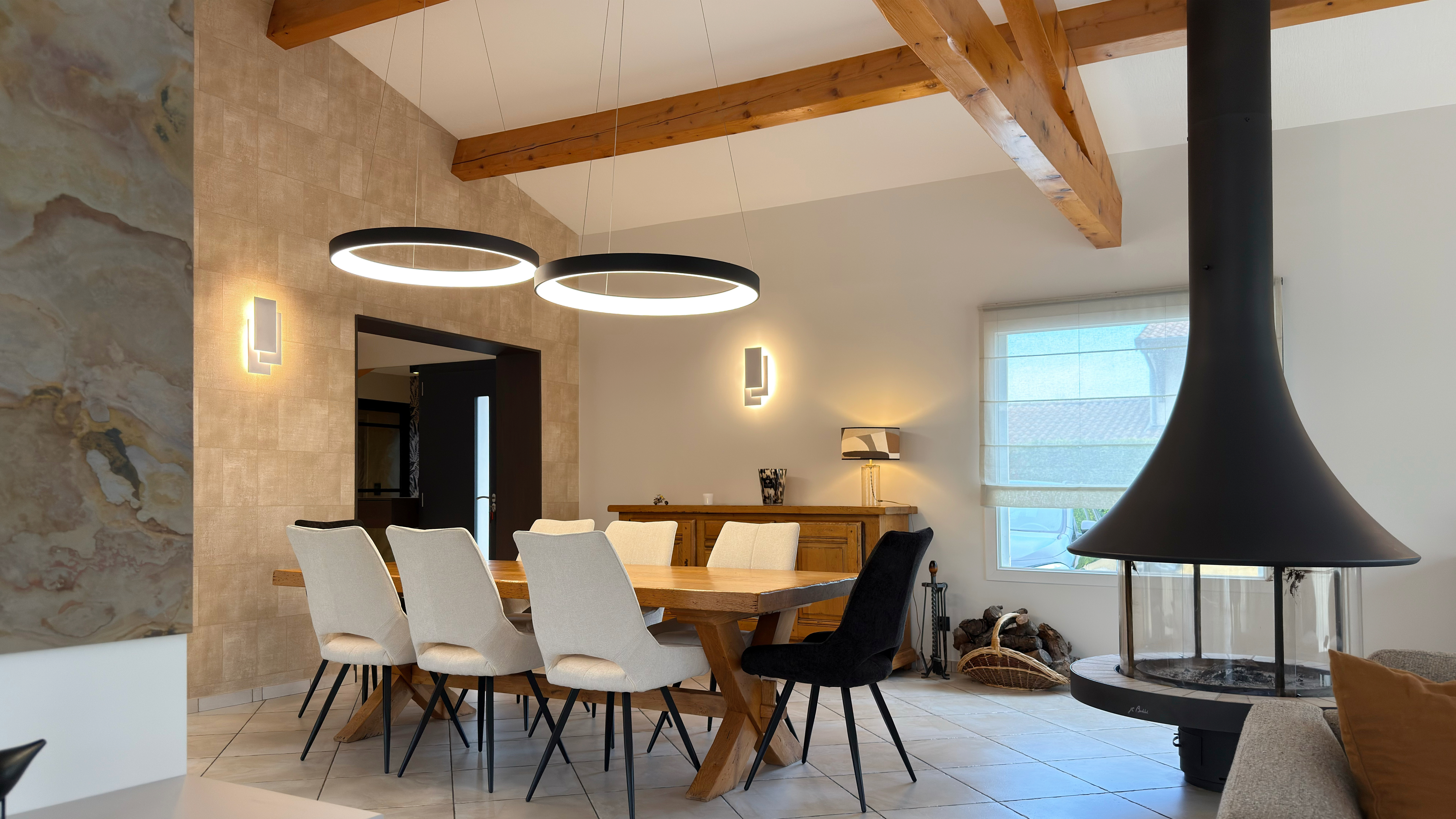 salle à manger contemporaine