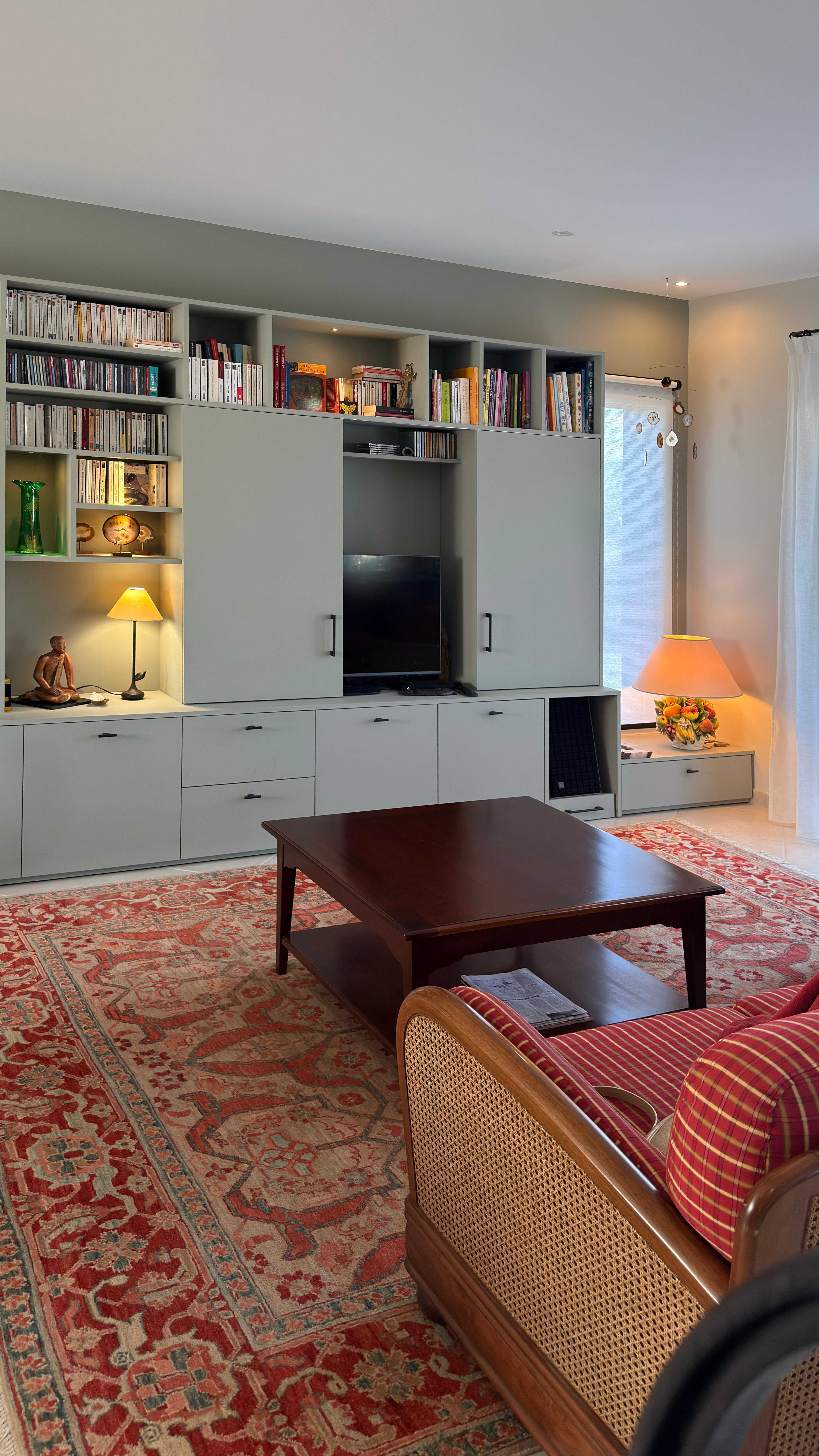 sur mesure architecte d'intérieur salon