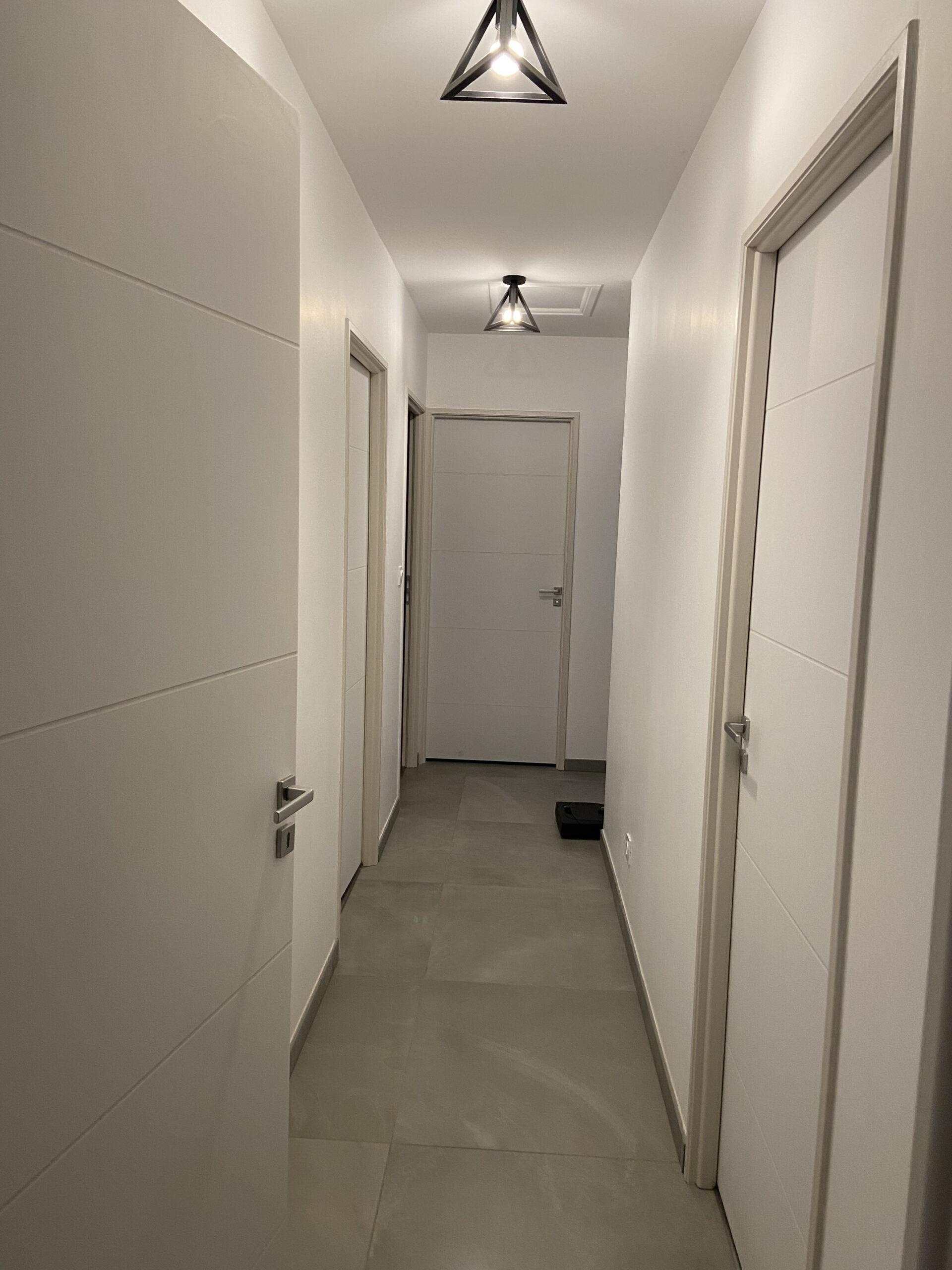 avant travaux couloir