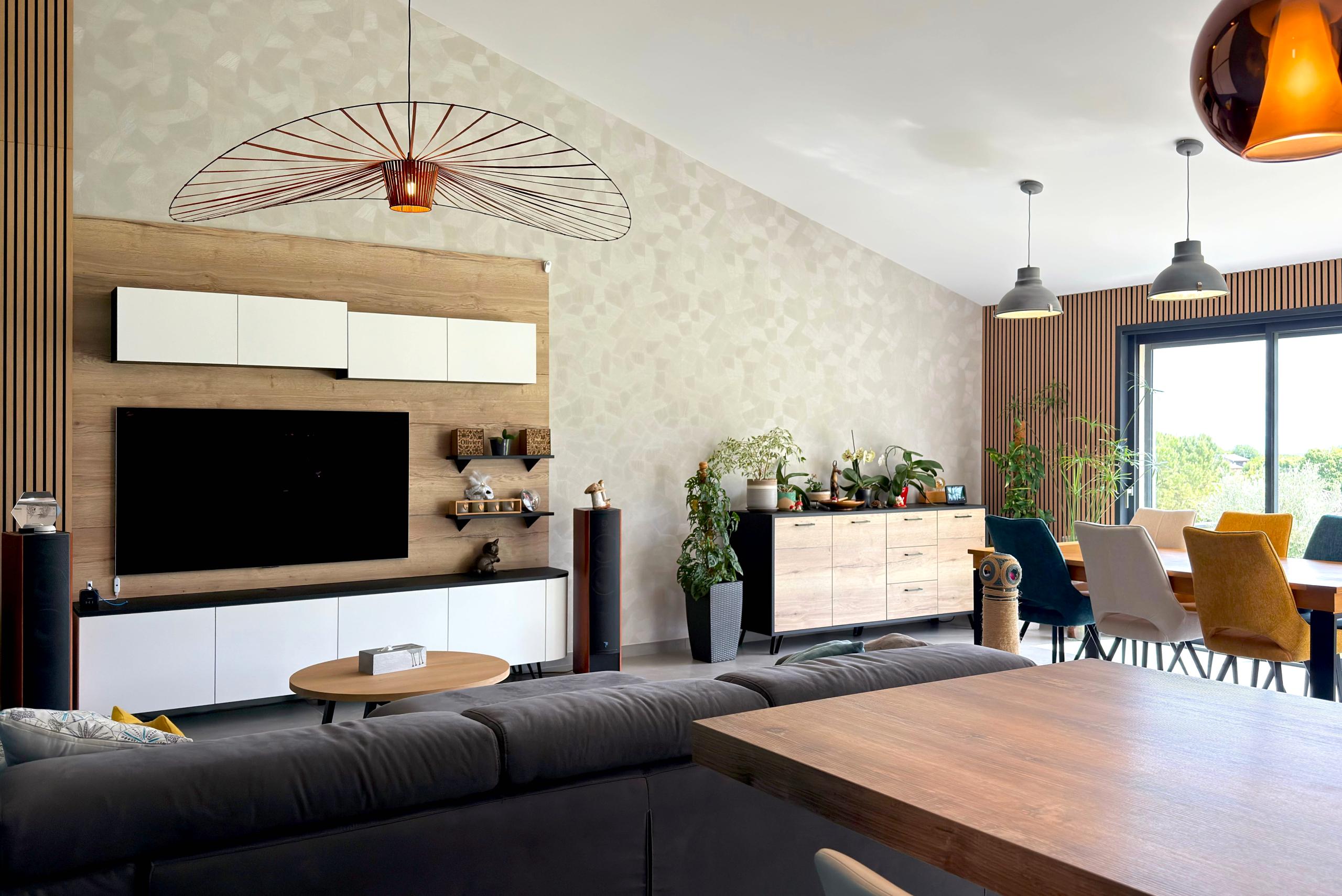 meuble tv sur mesure décoratrice