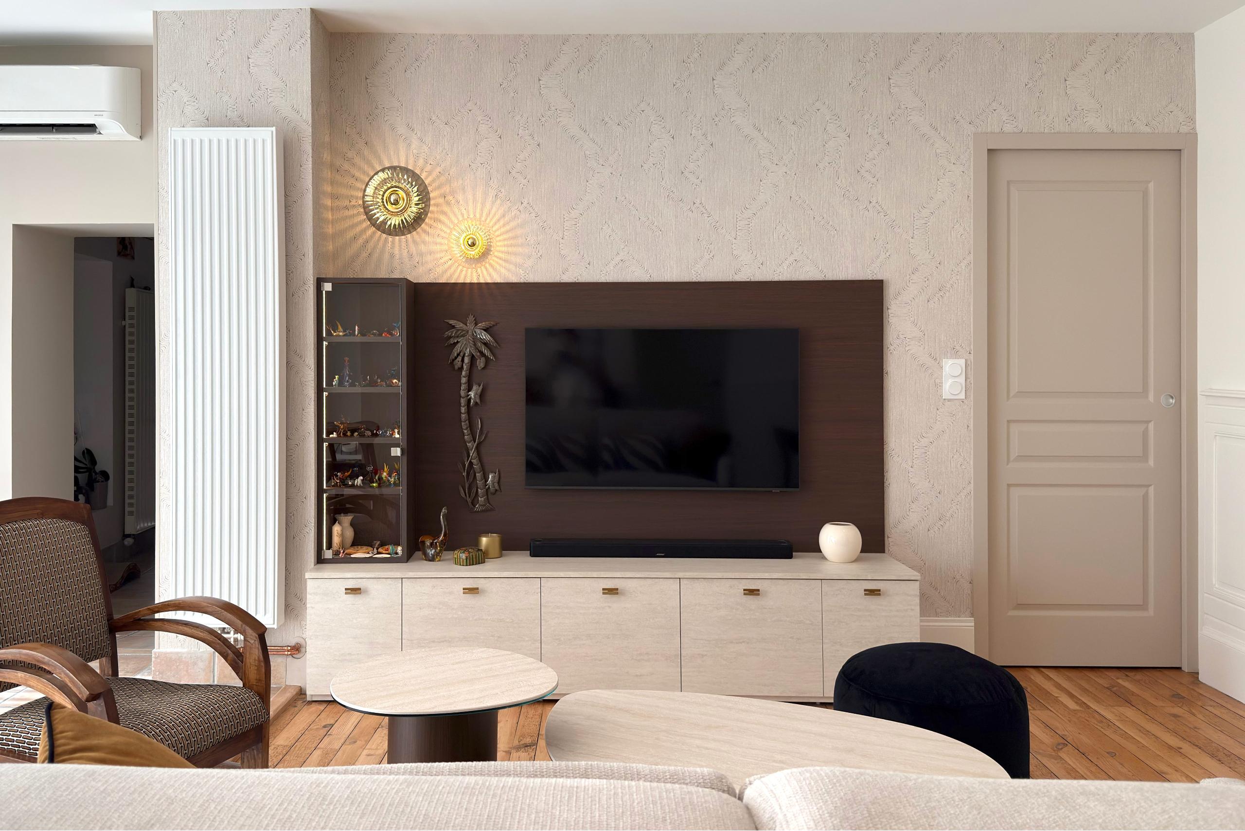 rénovation salon bourg les Valence