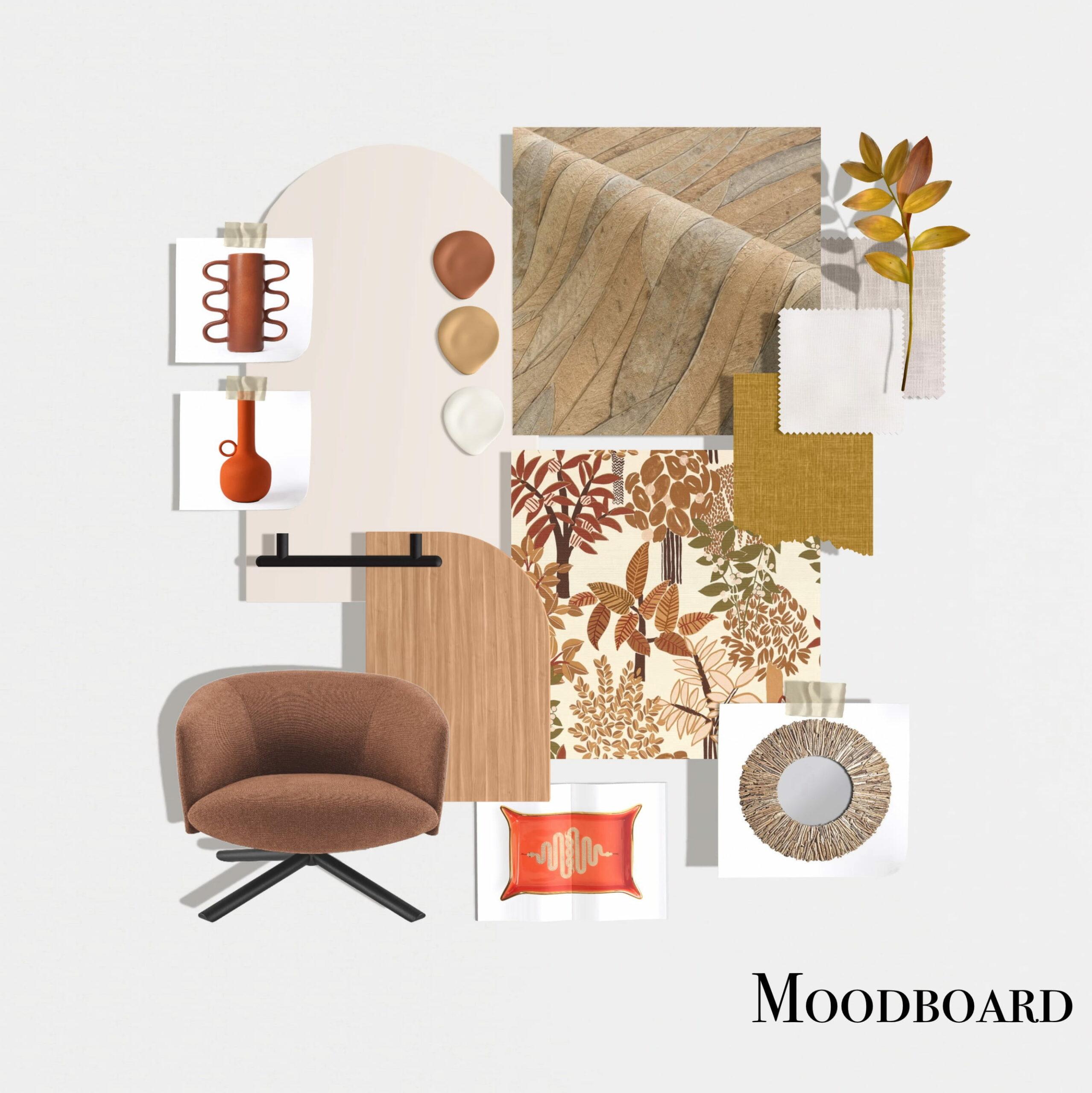 moodboard architecte d'intérieur valence
