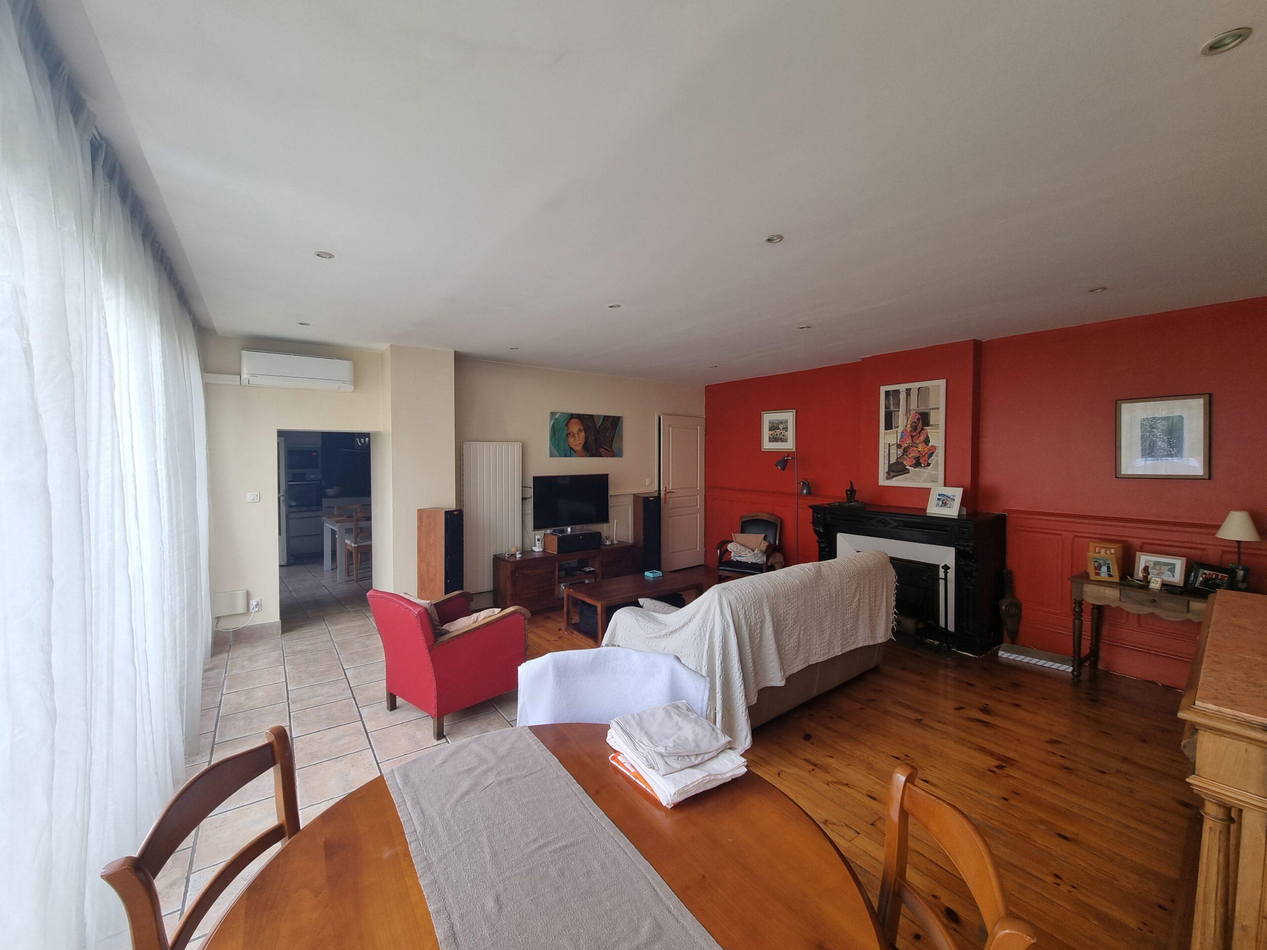 avant travaux salon